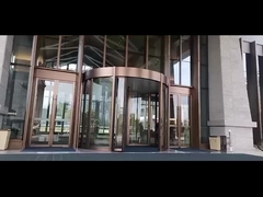 ホテル 自動回転ドア 完成した表面と天井の高さ300-600mm