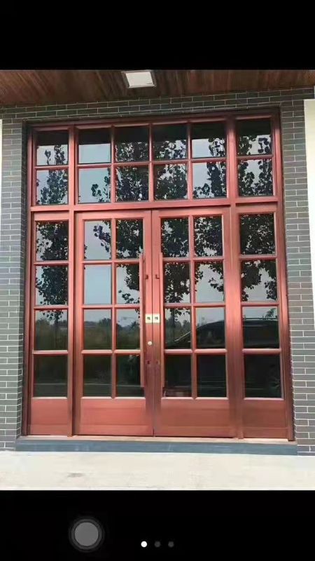 リモコン ドア ホワイト UPVC 24インチ 自動 スイング ドア KFC ドア
