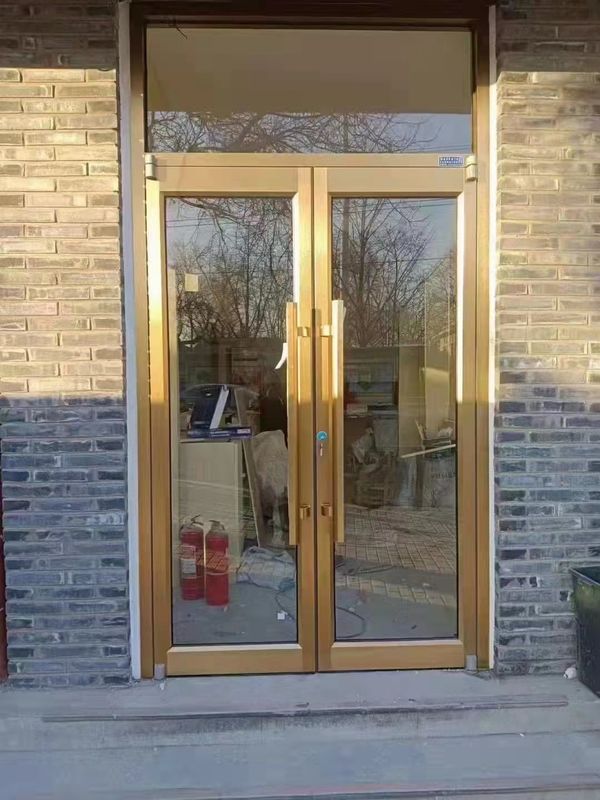 リモコン ドア ホワイト UPVC 24インチ 自動 スイング ドア KFC ドア