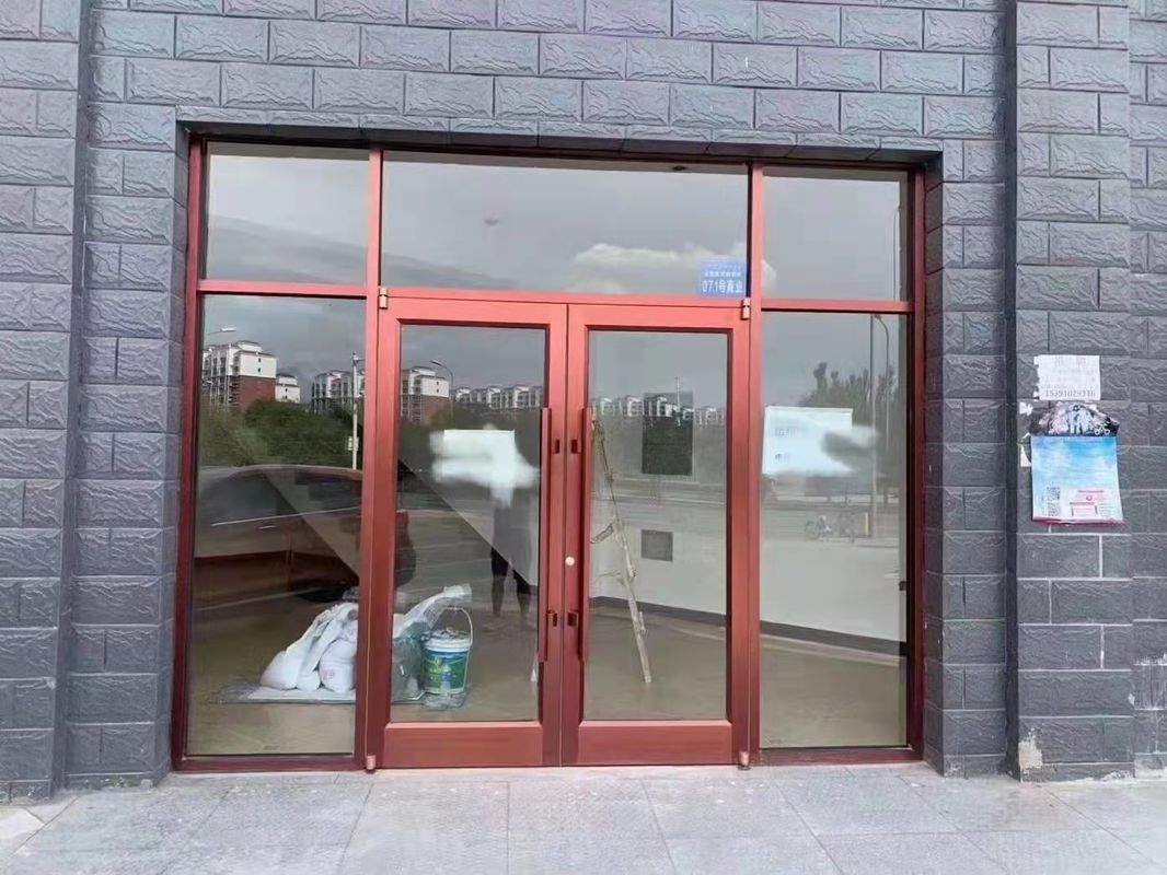 リモコン ドア ホワイト UPVC 24インチ 自動 スイング ドア KFC ドア